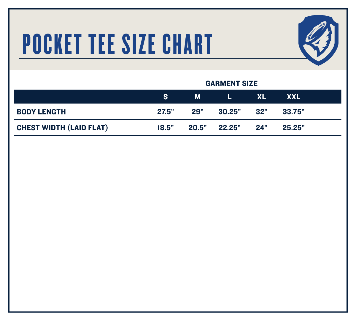 Circular Badge Pocket Tee - Adult Unisex